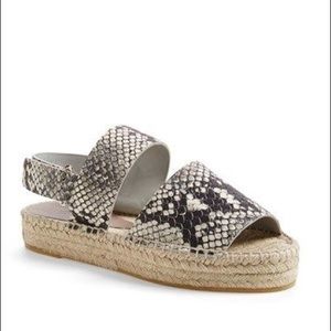 VINCE platform sandals